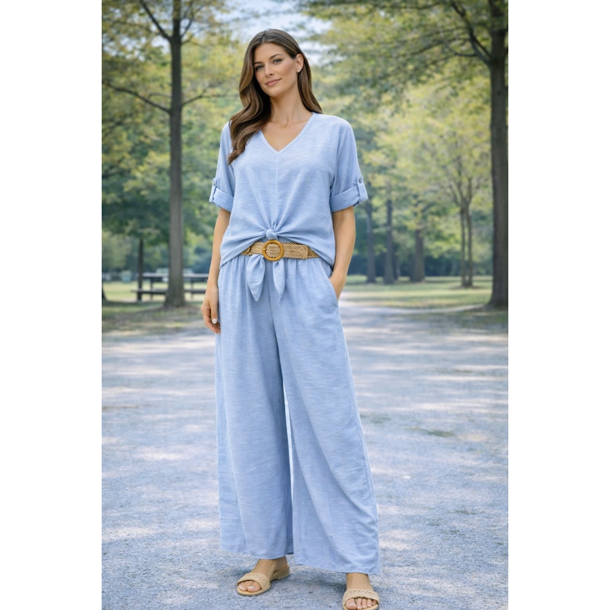 Compleu pantaloni si bluza cod ES11396