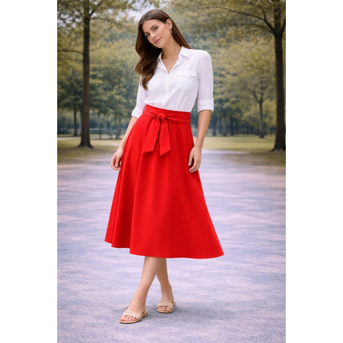 Fusta midi cod ES11382