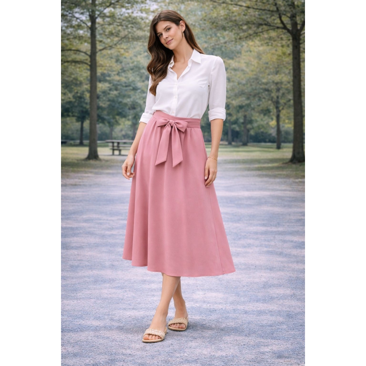 Fusta midi cod ES11389