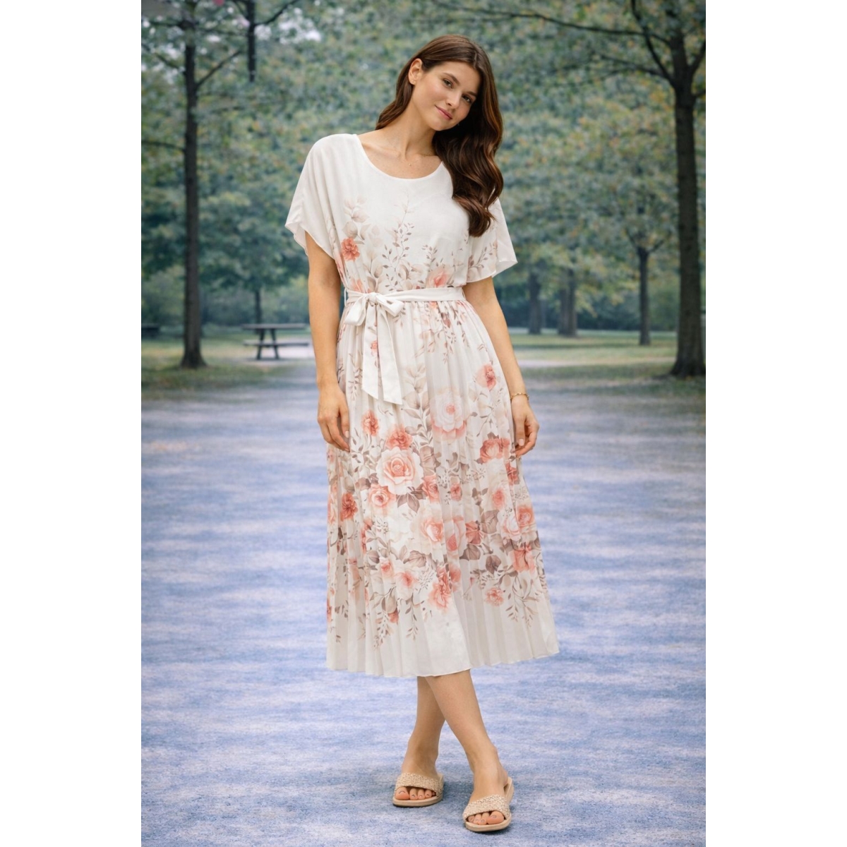 Rochie midi cu cordon cod ES11503