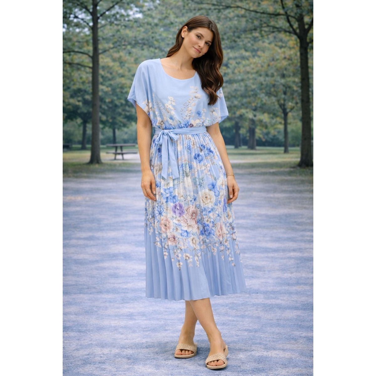 Rochie midi cu cordon cod ES11505