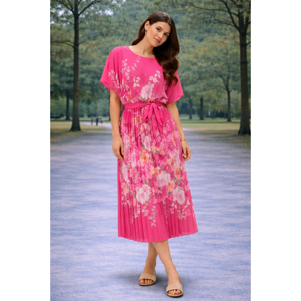 Rochie midi cu cordon cod ES11506