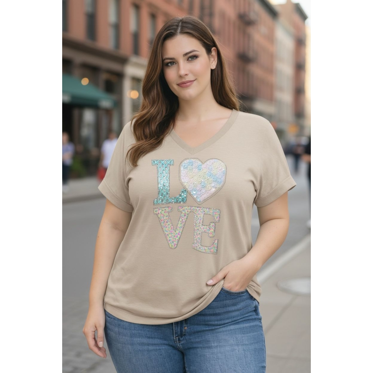 Tricou cu croiala lejera cod ES11624