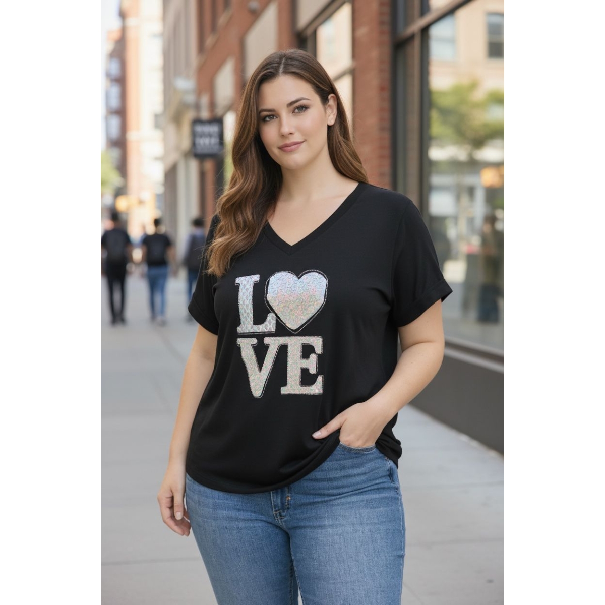 Tricou cu croiala lejera cod ES11633