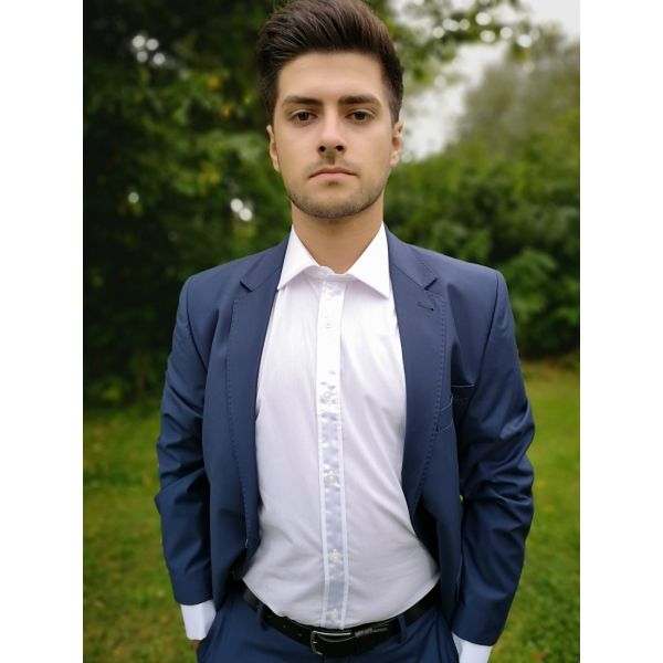 Costum slim fit madotex cod: 1061