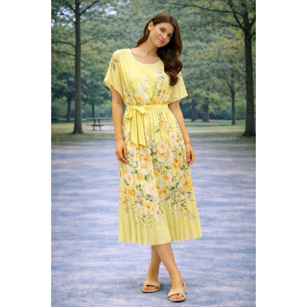 Rochie midi cu cordon cod ES11502